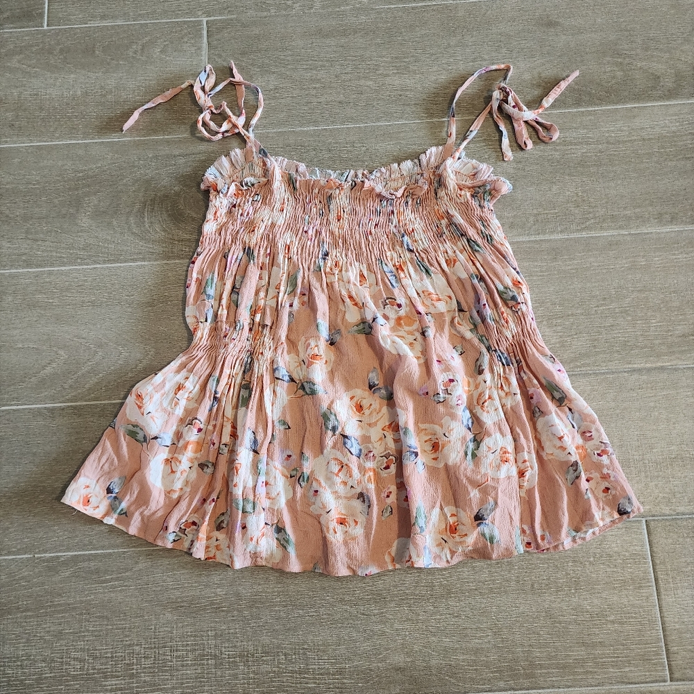 Love Sam Smocked Tank